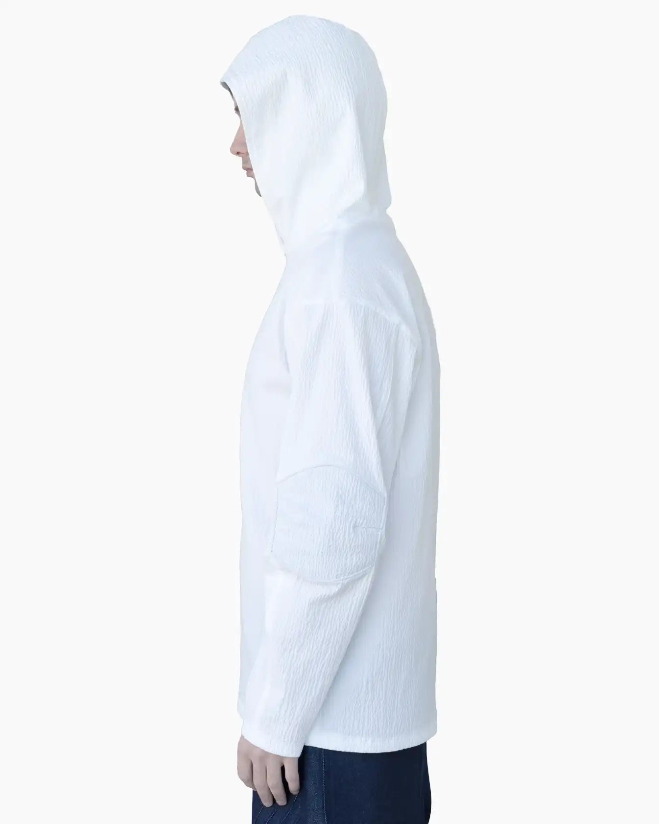 WHITE ARMOR HOODIE
