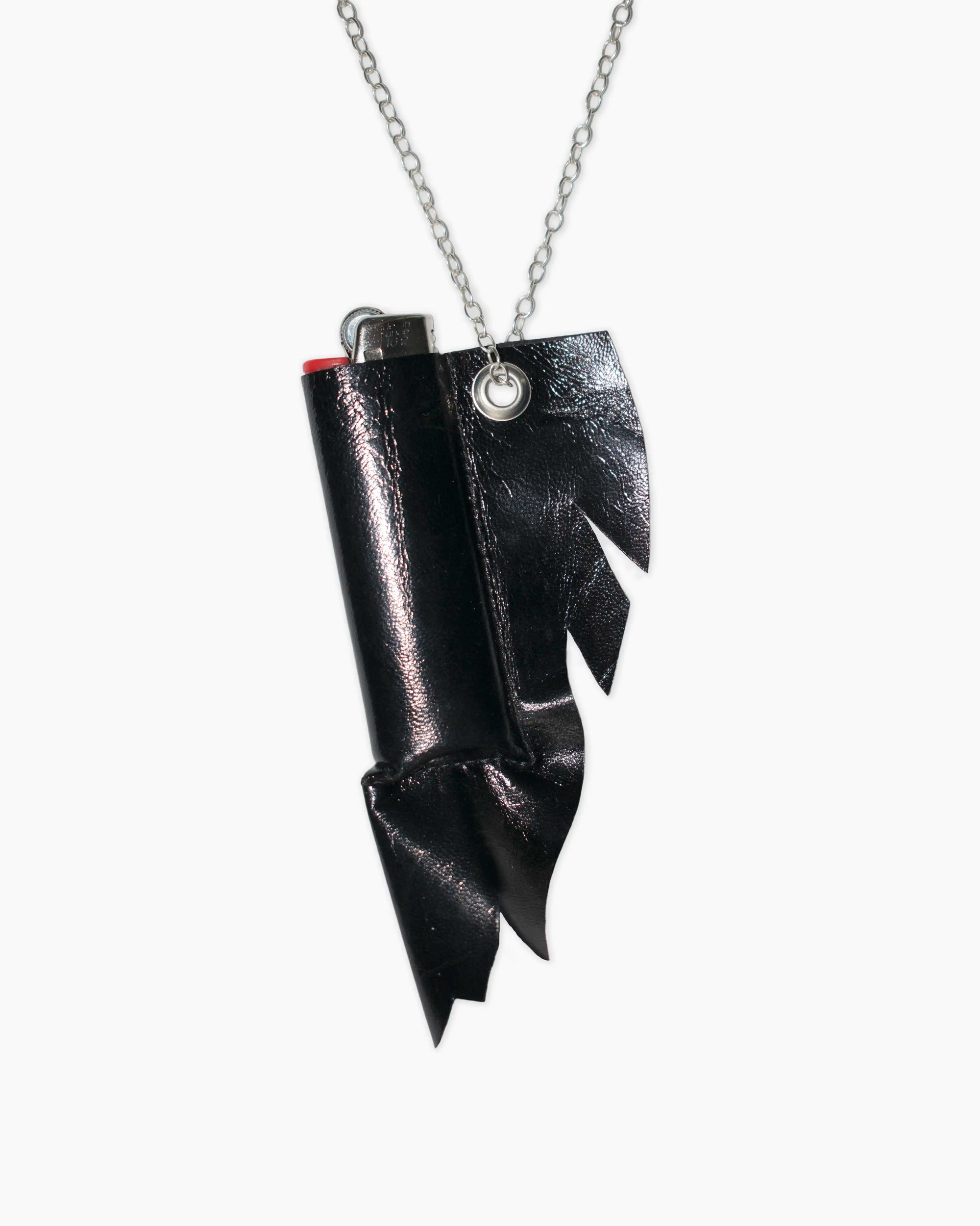 LEATHER LIGHTER NECKLACE