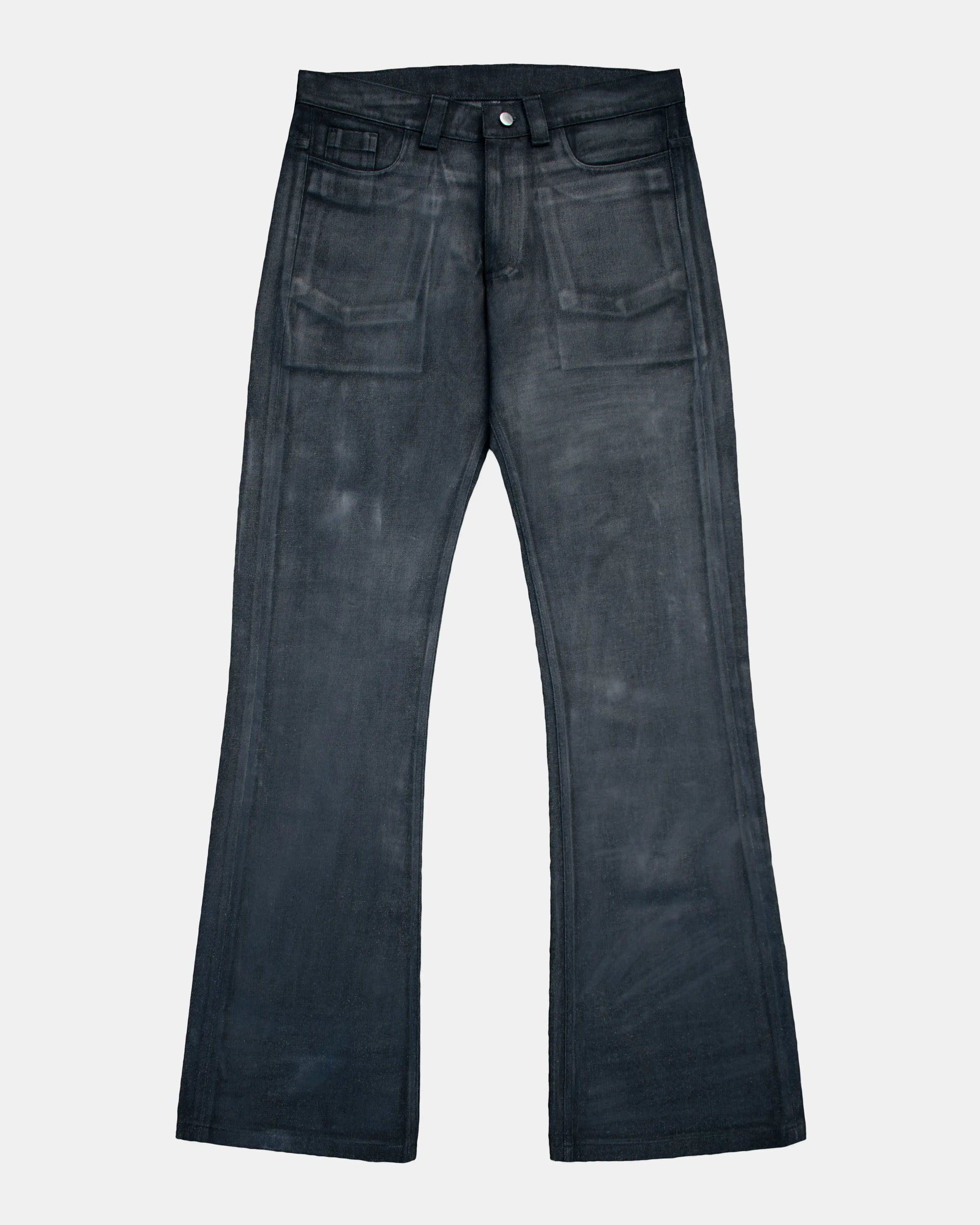 WAXED STACKED JEANS