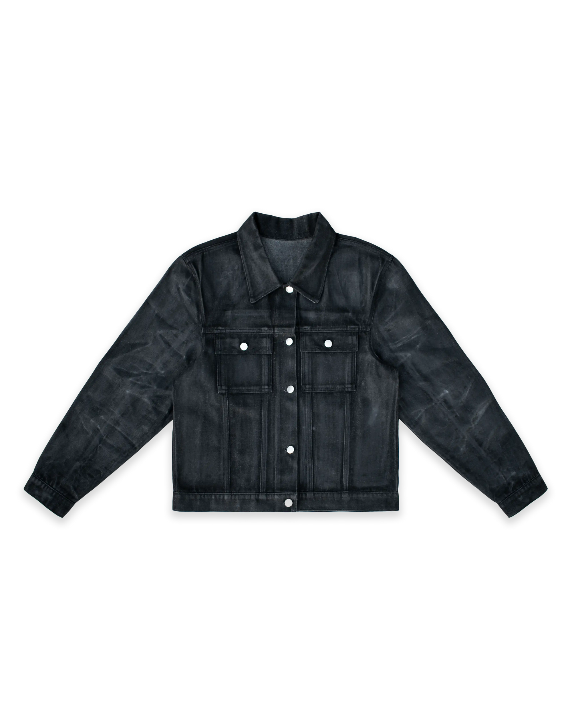 WAXED DENIM JACKET