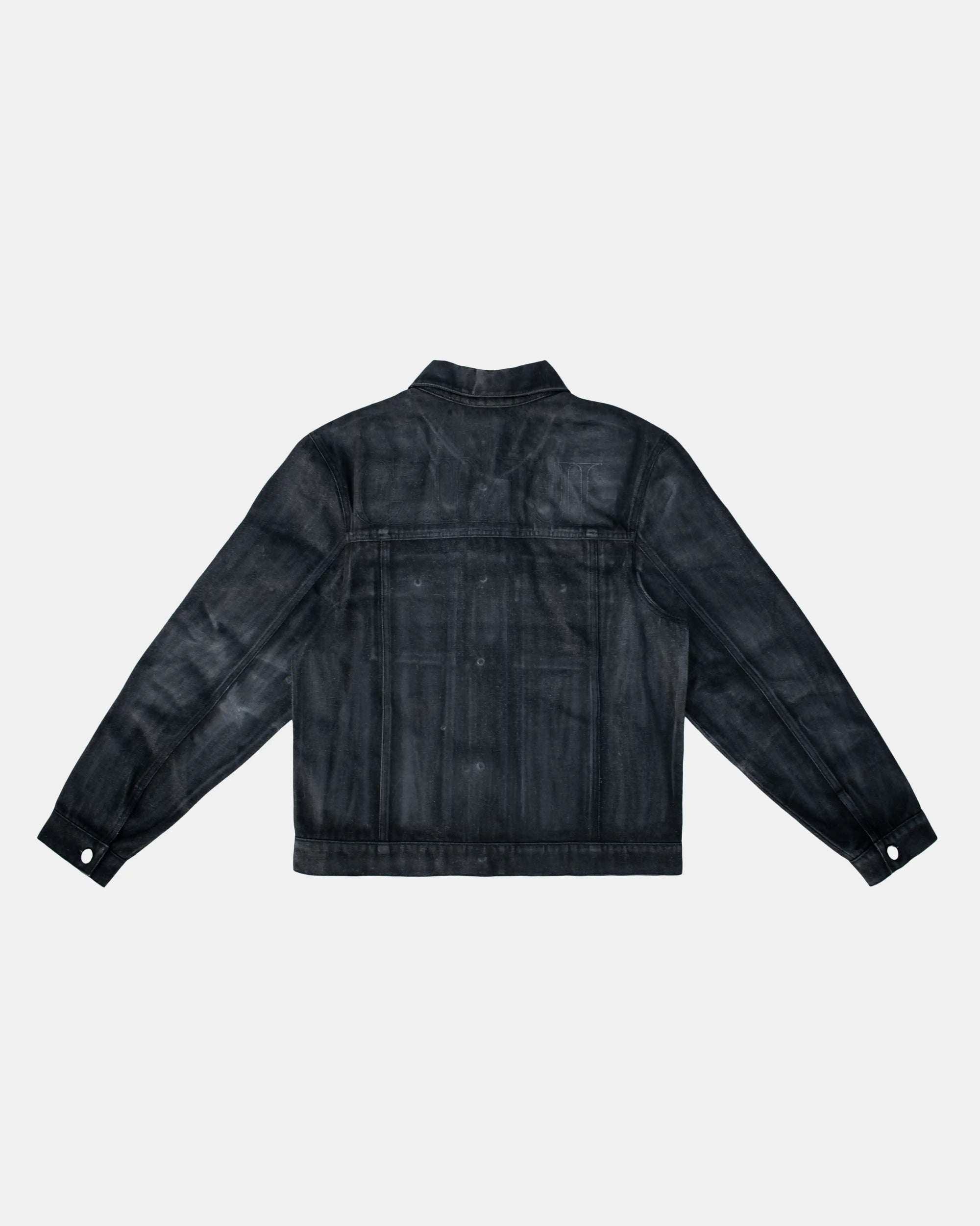 WAXED DENIM JACKET
