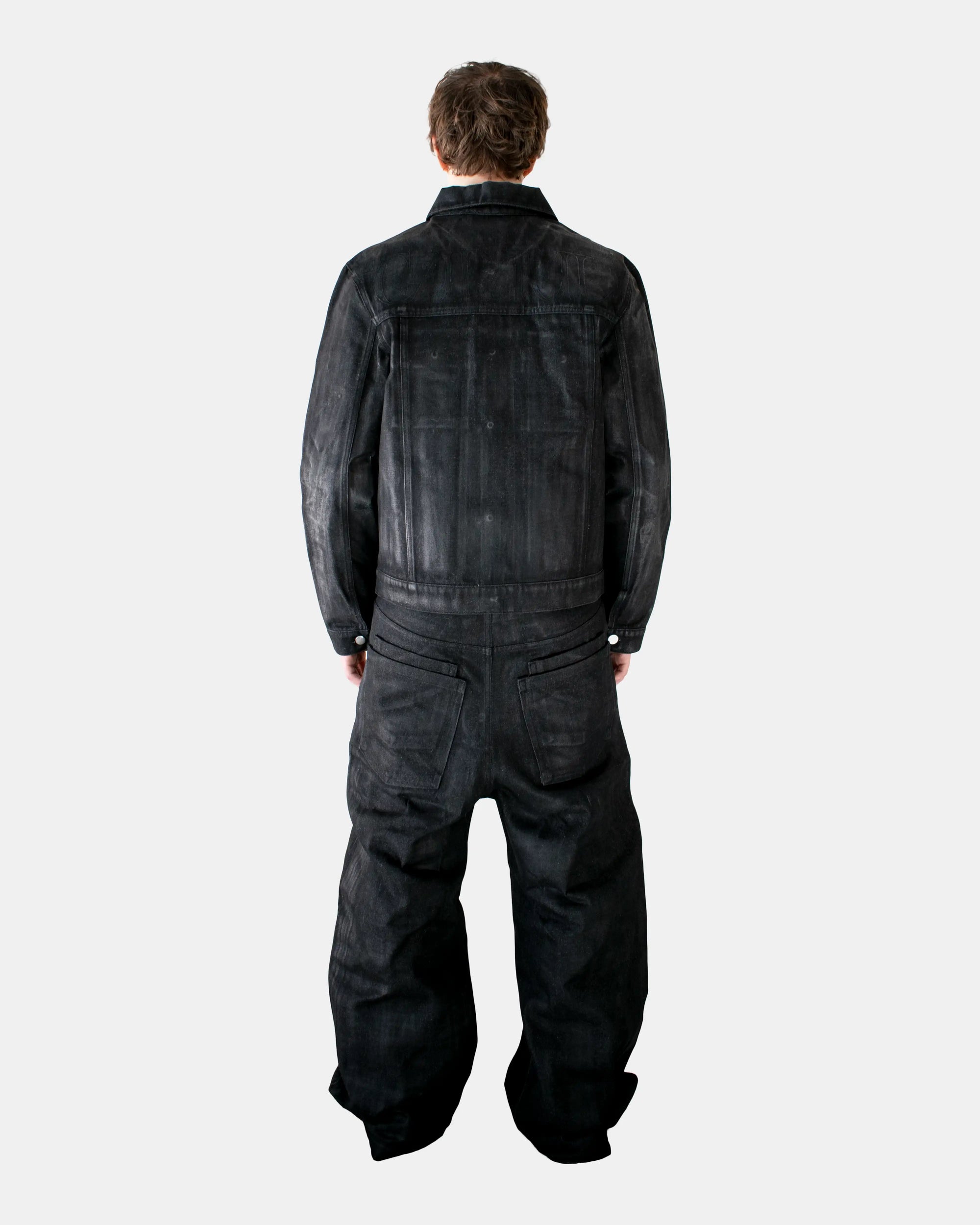 WAXED DENIM JACKET