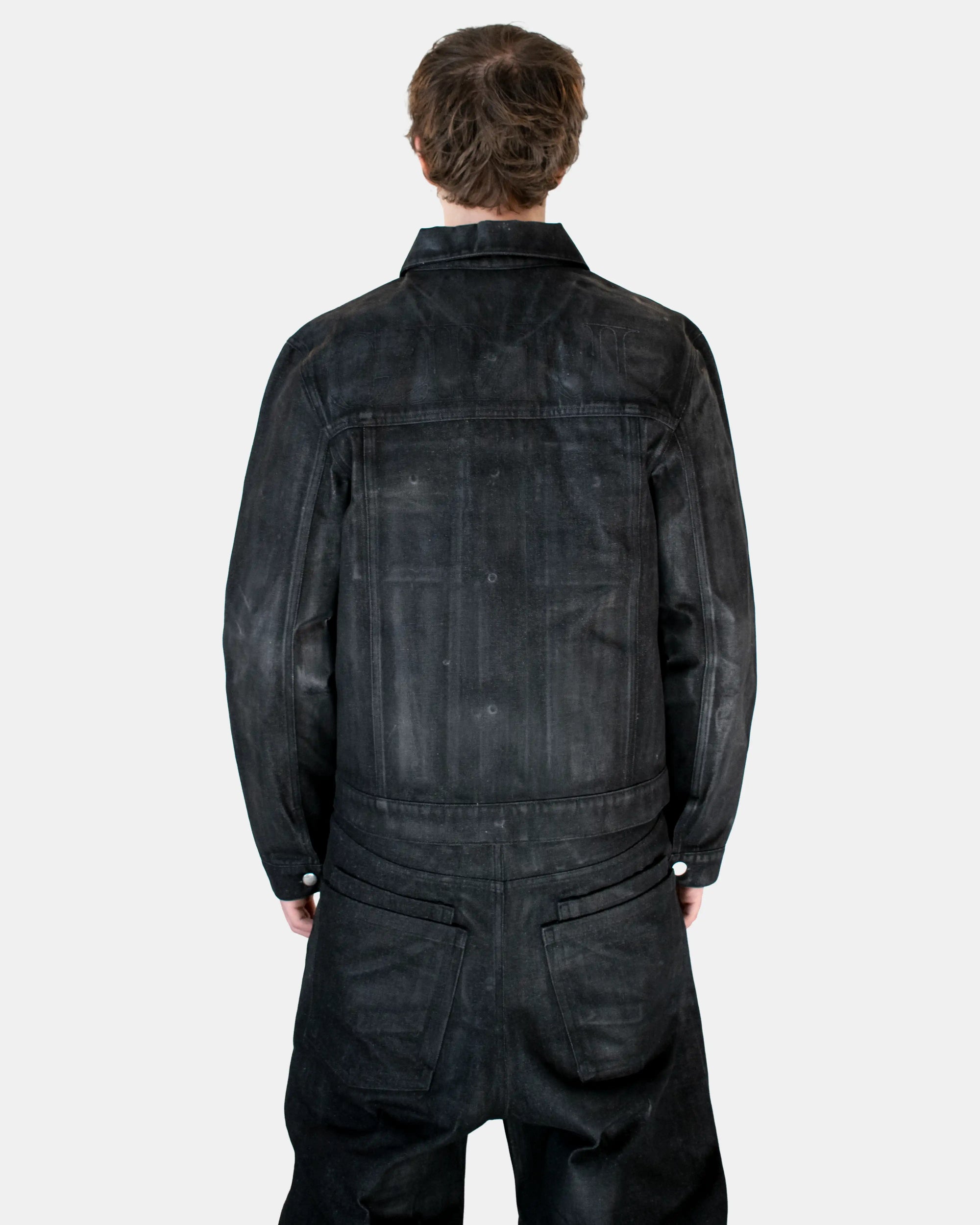 WAXED DENIM JACKET